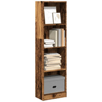 Libreria Legno Antico 40x24x143 cm in Truciolato 857790