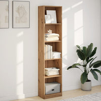 Libreria Rovere Artigianale 40x24x176 cm in Legno Multistrato 857800