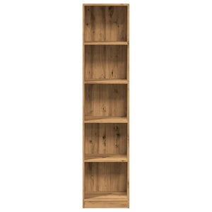 Libreria Rovere Artigianale 40x24x176 cm in Legno Multistrato 857800