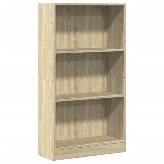 Libreria Rovere Sonoma 60x24x109 cm in Legno Multistrato 857805