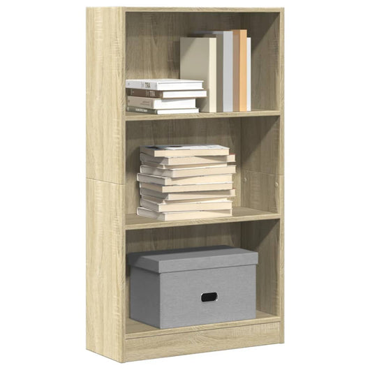 Libreria Rovere Sonoma 60x24x109 cm in Legno Multistrato 857805