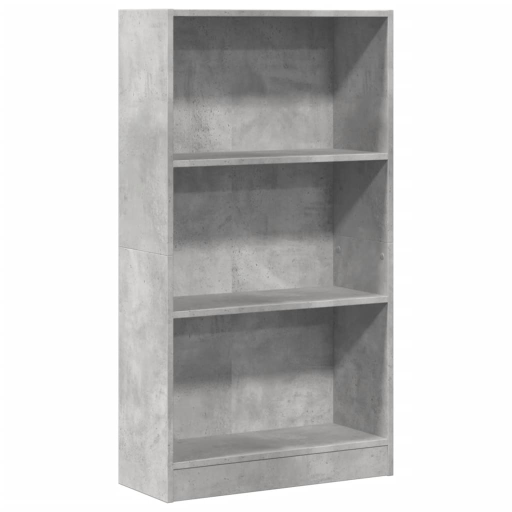 Libreria Grigio Cemento 60x24x109 cm in Truciolato 857806