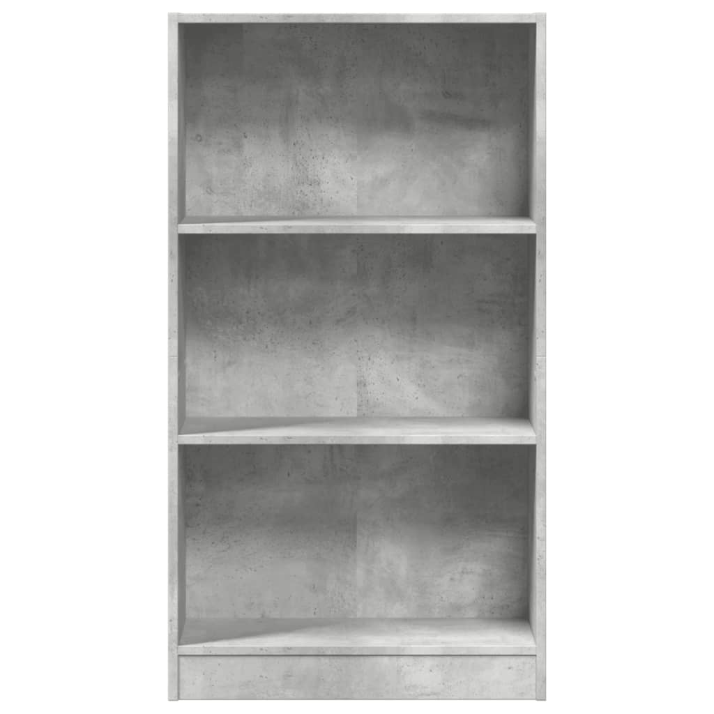 Libreria Grigio Cemento 60x24x109 cm in Truciolato 857806