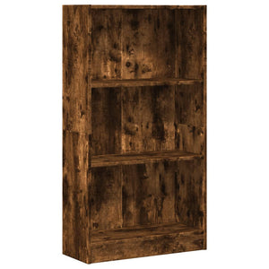 Libreria Rovere Fumo 60x24x109 cm in Truciolato 857807