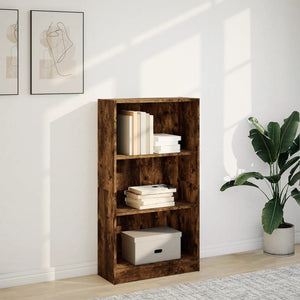 Libreria Rovere Fumo 60x24x109 cm in Truciolato 857807