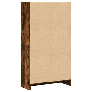 Libreria Rovere Fumo 60x24x109 cm in Truciolato 857807