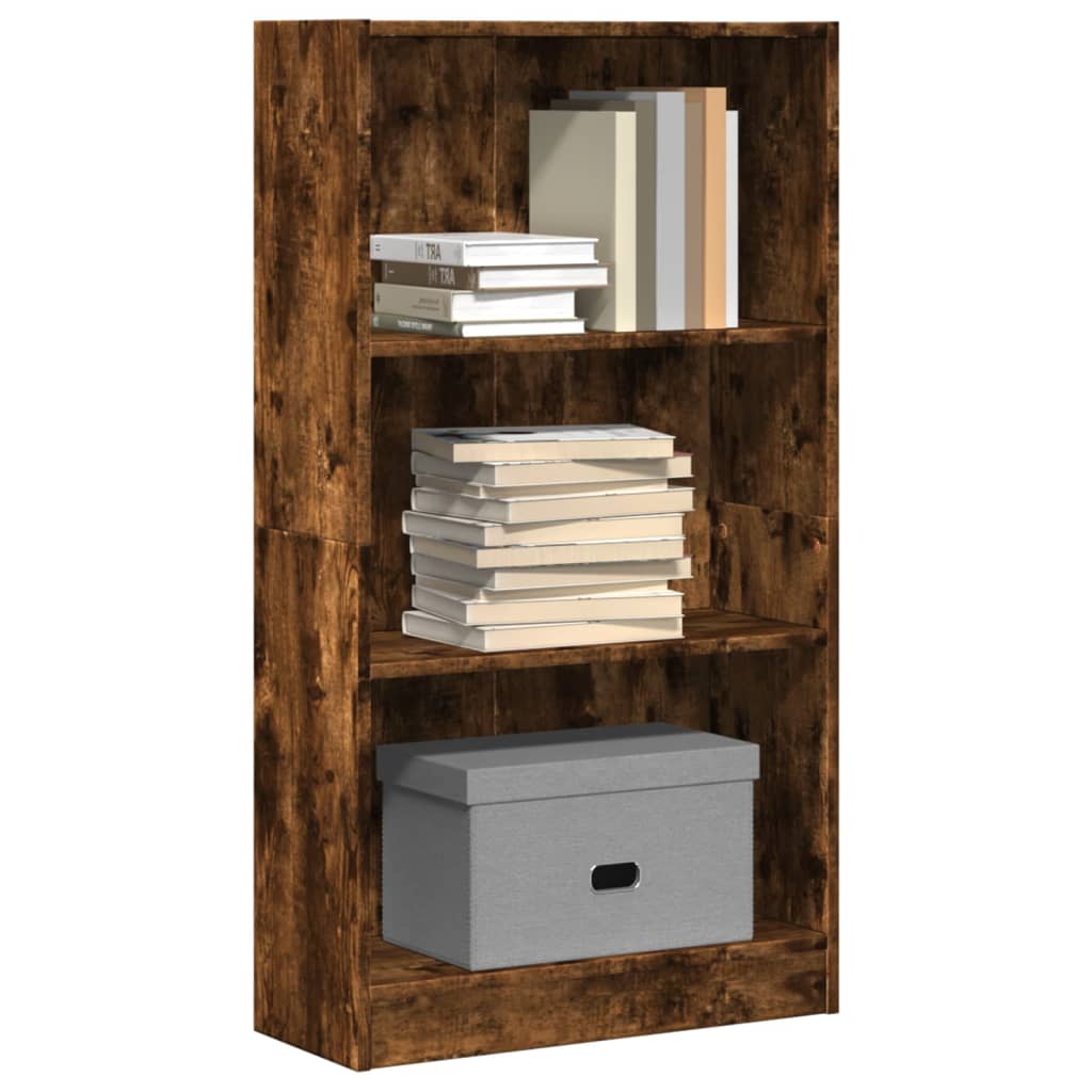 Libreria Rovere Fumo 60x24x109 cm in Truciolato 857807