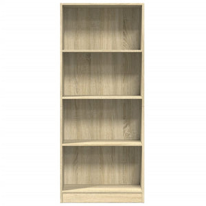 Libreria Rovere Sonoma 60x24x143 cm in Legno Multistrato 857814