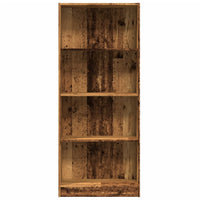 Libreria Legno Antico 60x24x143 cm in Legno Multistrato 857819