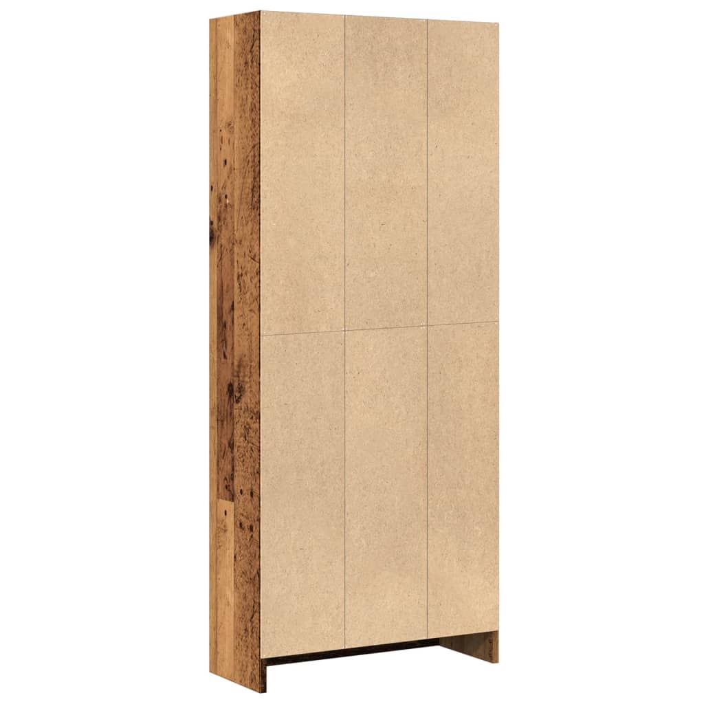 Libreria Legno Antico 60x24x143 cm in Legno Multistrato 857819