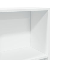 Libreria Bianca 60x24x176 cm in Legno Multistrato 857821