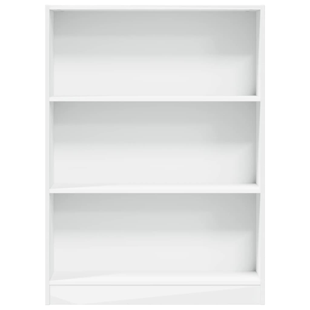 Libreria Bianca 80x24x109 cm in Legno Multistrato 857835