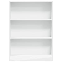 Libreria Bianca 80x24x109 cm in Legno Multistrato 857835