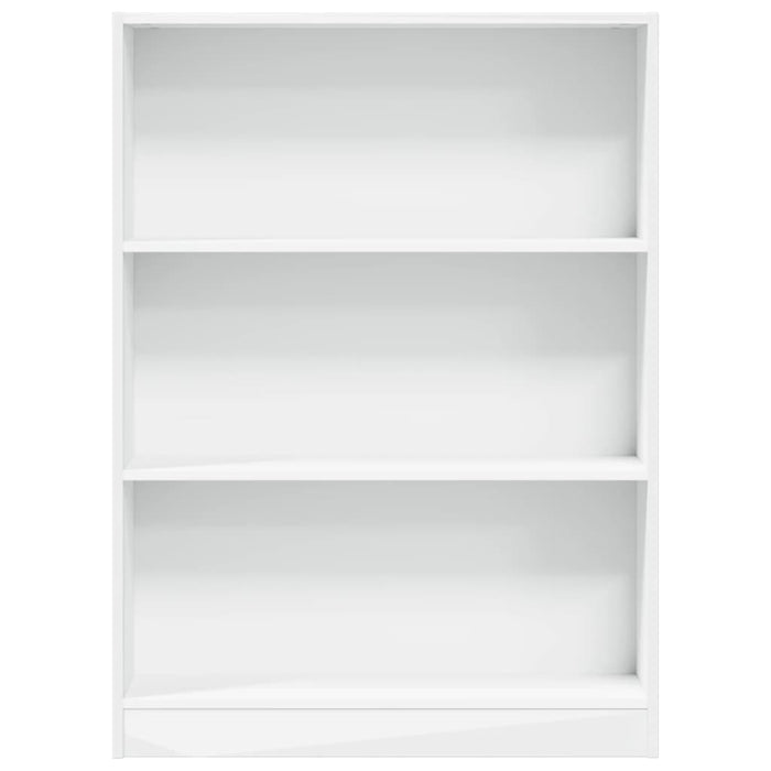 Libreria Bianca 80x24x109 cm in Legno Multistrato 857835