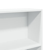 Libreria Bianca 80x24x109 cm in Legno Multistrato 857835