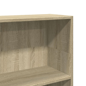 Libreria Rovere Sonoma 80x24x109 cm in Legno Multistrato 857837