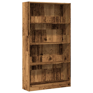 Libreria Legno Antico 80x24x143 cm in Legno Multistrato 857851