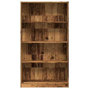 Libreria Legno Antico 80x24x143 cm in Legno Multistrato 857851