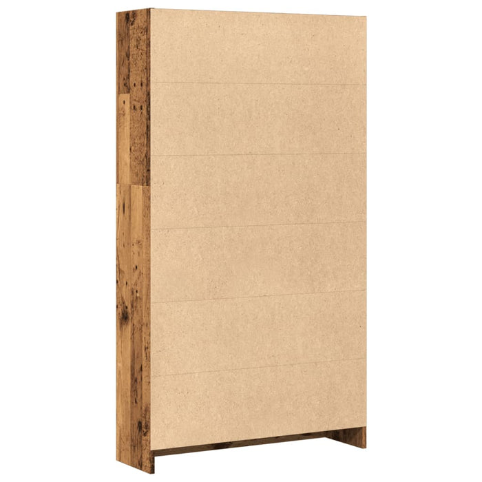 Libreria Legno Antico 80x24x143 cm in Legno Multistrato 857851