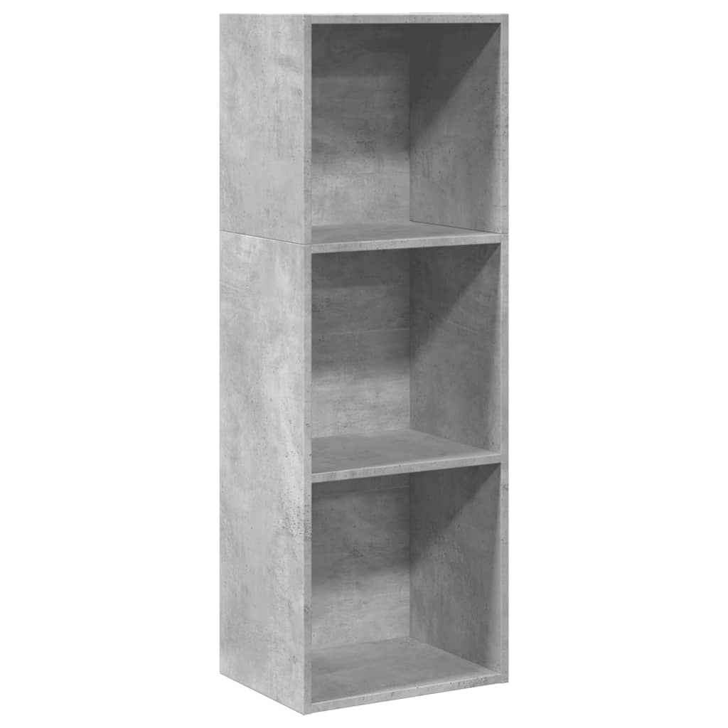 Libreria Grigio Cemento 40x30x114 cm in Legno Multistrato 857870