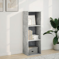 Libreria Grigio Cemento 40x30x114 cm in Legno Multistrato 857870