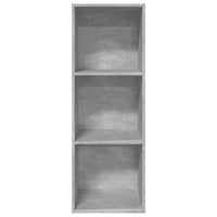 Libreria Grigio Cemento 40x30x114 cm in Legno Multistrato 857870