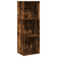 Libreria Rovere Fumo 40x30x114 cm in Legno Multistrato 857871