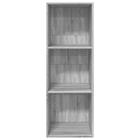 Libreria Grigio Sonoma 40x30x114 cm in Legno Multistrato 857872