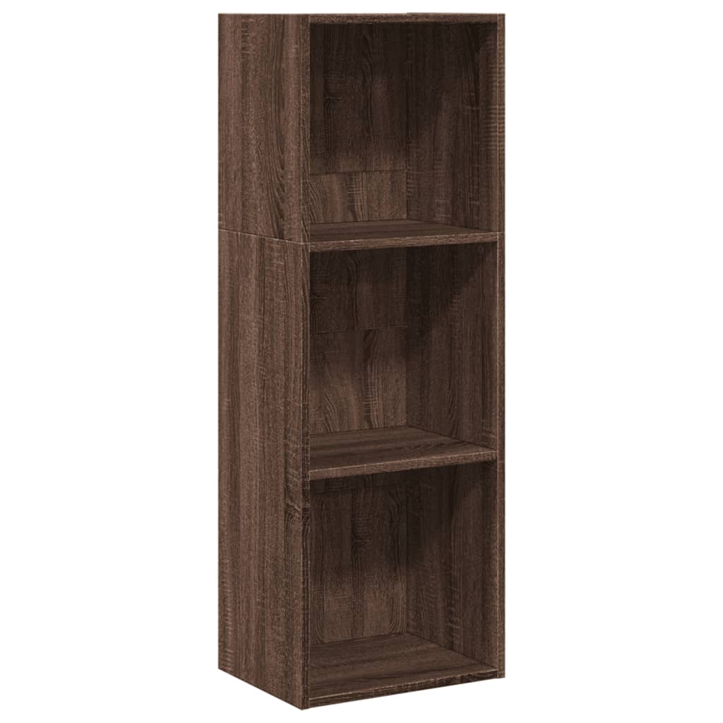 Libreria Rovere Marrone 40x30x114 cm in Legno Multistrato 857873