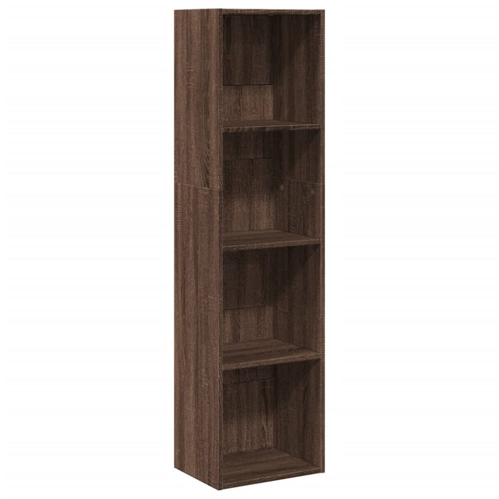 Libreria Rovere Marrone 40x30x152 cm in Legno Multistrato 857882