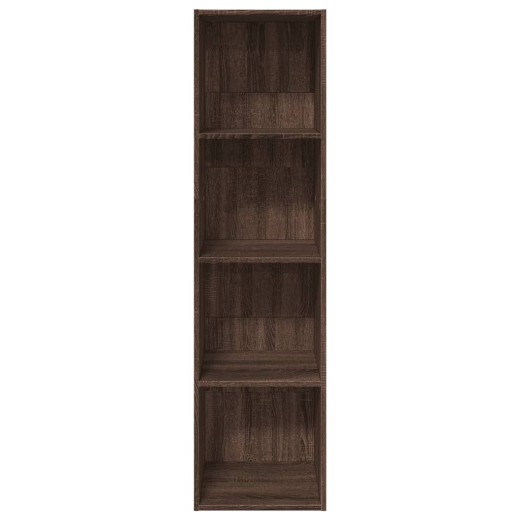 Libreria Rovere Marrone 40x30x152 cm in Legno Multistrato 857882