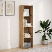 Libreria Rovere Artigianale 40x30x152 cm in Legno Multistrato 857884