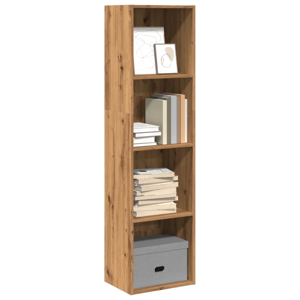 Libreria Rovere Artigianale 40x30x152 cm in Legno Multistrato 857884