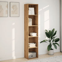 Libreria Rovere Artigianale 40x30x189 cm in Legno Multistrato 857893