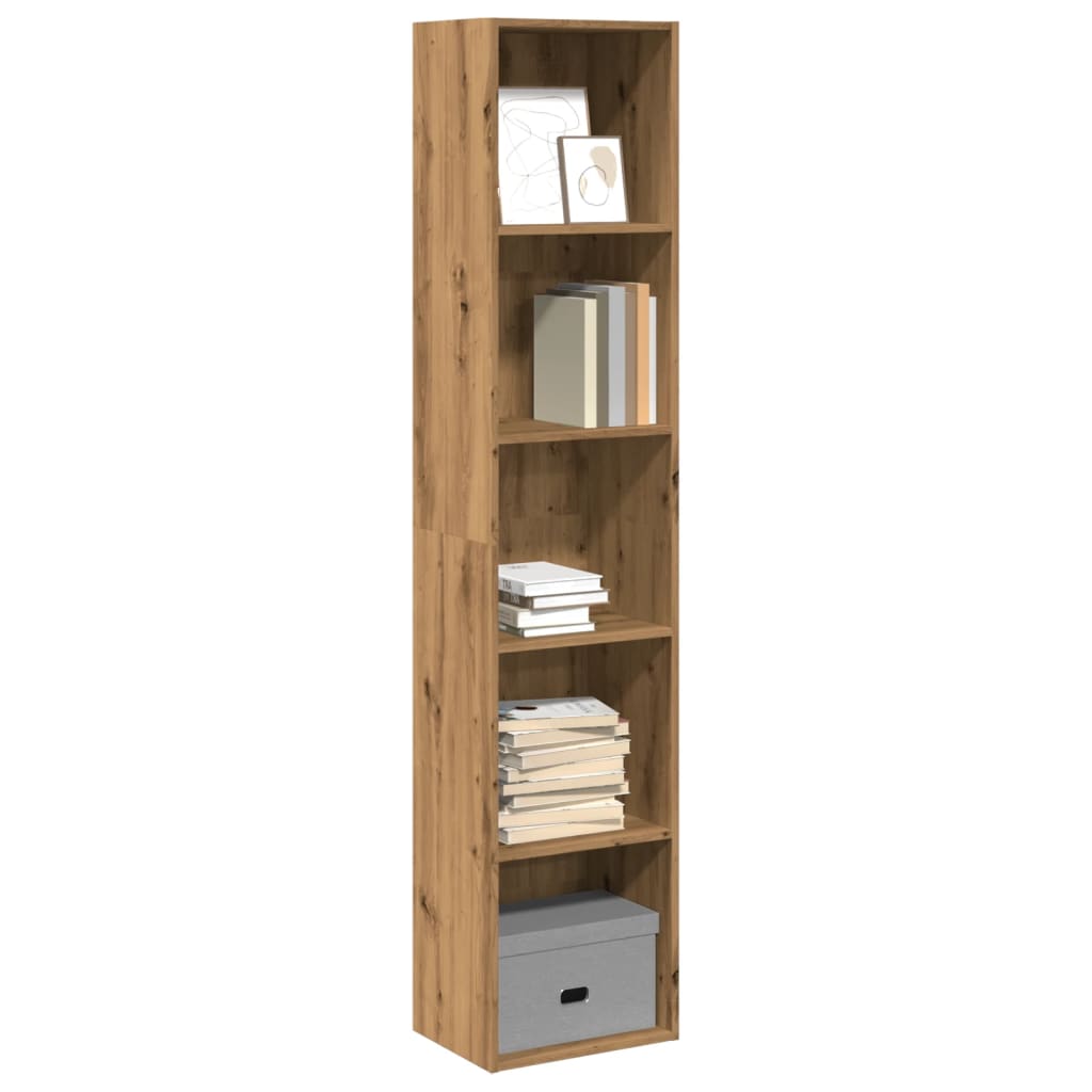 Libreria Rovere Artigianale 40x30x189 cm in Legno Multistrato 857893