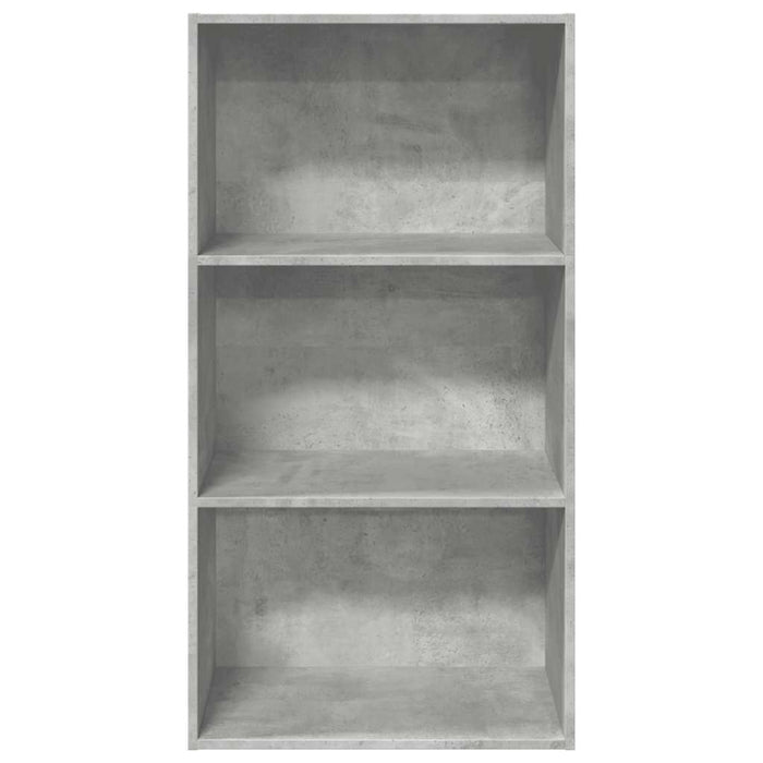 Libreria Grigio Cemento 60x30x114 cm in Legno Multistrato 857902