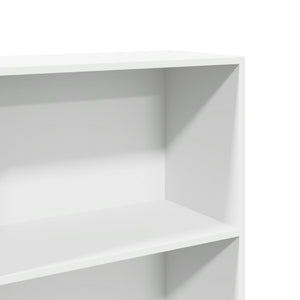 Libreria Bianca 60x30x152 cm in Legno Multistrato 857908