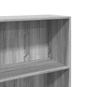 Libreria Grigio Sonoma 60x30x152 cm in Legno Multistrato 857913