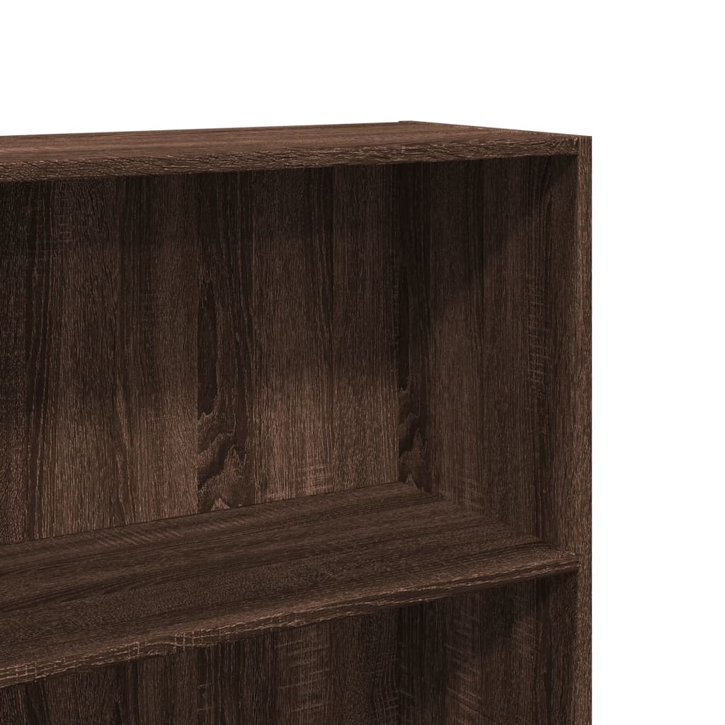 Libreria Rovere Marrone 60x30x152 cm in Legno Multistrato 857914