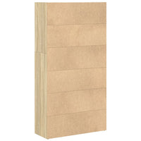 Libreria Rovere Sonoma 80x30x152 cm in Legno Multistrato 857942