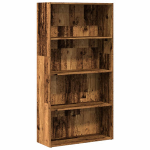 Libreria Legno Antico 80x30x152 cm in Legno Multistrato 857947