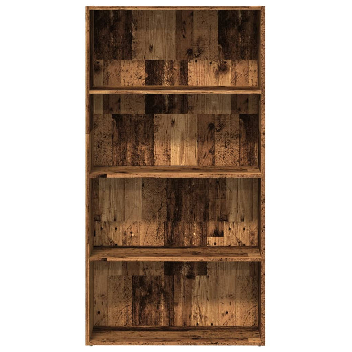 Libreria Legno Antico 80x30x152 cm in Legno Multistrato 857947