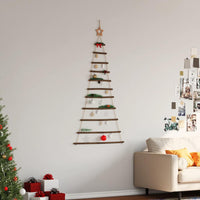 Albero di Natale da Parete con Stella 74x150 cm Ramo Naturale 4101011