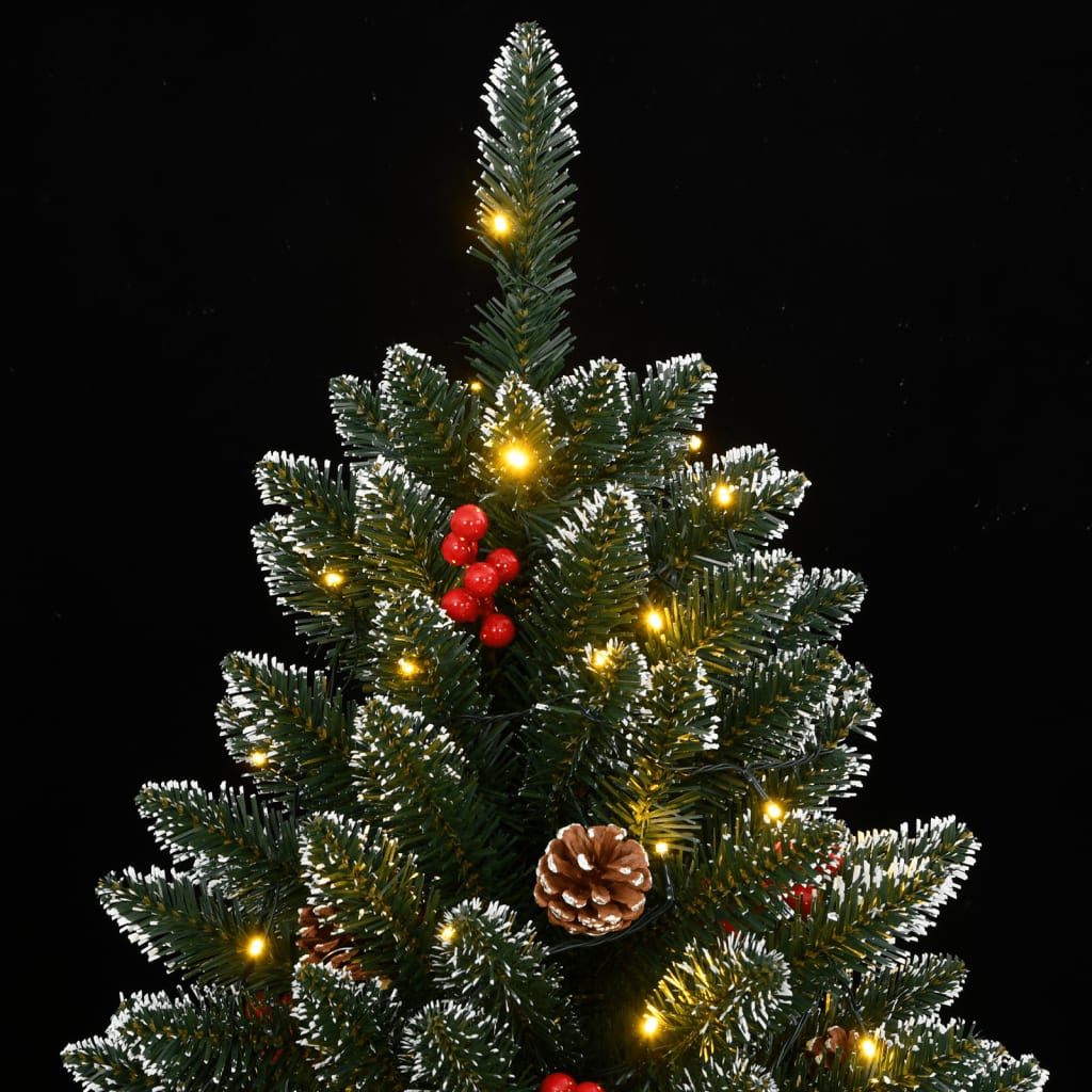 Albero Natale Artificiale con 150 LED 150 cm 3315754