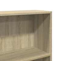 Libreria Rovere Sonoma 80x30x189 cm in Legno Multistrato 3314671