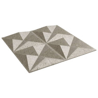 Pannelli Murali 12 pz Beton 50x50 cm XPS 3 m² Origami 4100062