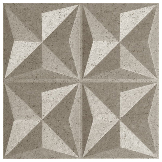 Pannelli Murali 24 pz Beton 50x50 cm XPS 6 m² Origami 4100063