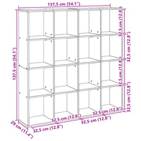 Libreria Rovere Artigianale 102x29x143 cm in Legno Multistrato 3310297