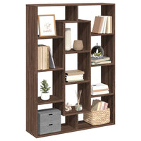 Libreria Rovere Marrone 102x29x143 cm in Legno Multistrato 3310304