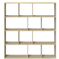 Libreria Rovere Sonoma 132x29x141,5 cm in Legno Multistrato 3310309